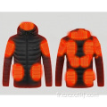 Veste thermostatique de chauffage intelligent hivernal